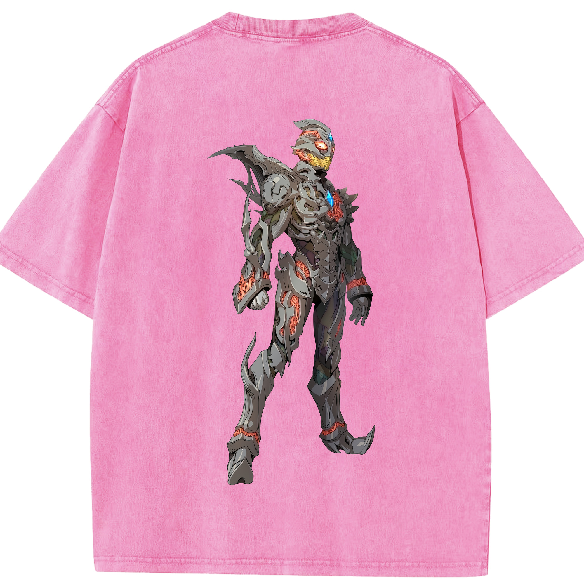 （画像用） ウルトラマン Ultraman 綿100% ヴィンテージ風 半袖Tシャツ（背面プリント）
